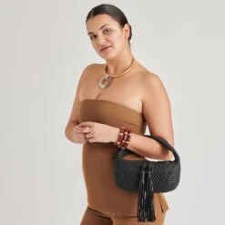 ZENIA HANDBAG BLACK LEATHER(Zenia Handbag Black Leather) 11 ZENIA HANDBAG BLACK LEATHER(Zenia Handbag Black Leather) -Dolce Vita Shop DOLCEVITA HANDBAGS ZENIA BLACK 03 3