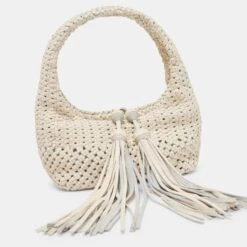 ZENIA HANDBAG BONE LEATHER(Zenia Handbag Bone Leather) -Dolce Vita Shop DOLCEVITA HANDBAGS ZENIA BONE 3