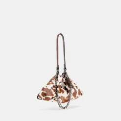 JAGGER SHOULDER BAG COCOA CALF HAIR(Jagger Shoulder Bag Cocoa Calf Hair) -Dolce Vita Shop DOLCEVITA HANDBAG JAGGER H COCOACALFHAIR 6