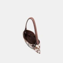 JAGGER SHOULDER BAG COCOA CALF HAIR(Jagger Shoulder Bag Cocoa Calf Hair) -Dolce Vita Shop DOLCEVITA HANDBAG JAGGER H COCOACALFHAIR 7