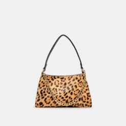 JAGGER SHOULDER BAG LEOPARD CALF HAIR(Jagger Shoulder Bag Leopard Calf Hair)