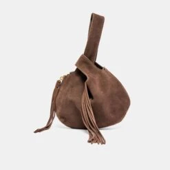 ZURY HANDBAG ESPRESSO SUEDE(Zury Handbag Espresso Suede) -Dolce Vita Shop DOLCEVITA HANDBAG ZURY ESPRESSOSUEDE 3