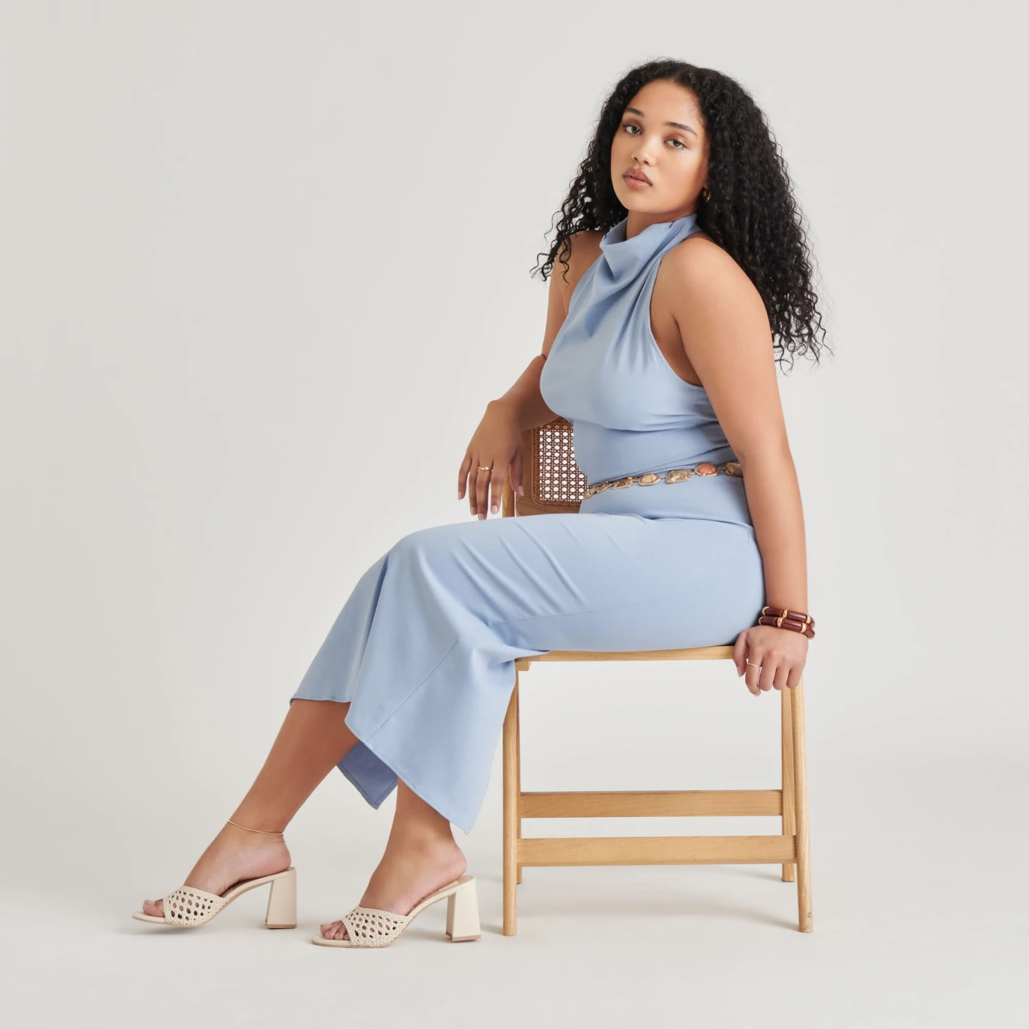 MARGOE HEELS CREME WOVEN STELLA(Margoe Heels Creme Woven Stella) 4 MARGOE HEELS CREME WOVEN STELLA(Margoe Heels Creme Woven Stella) - Image 4