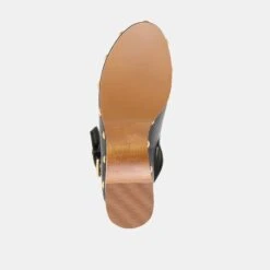 ADELAN CLOGS BLACK LEATHER(Adelan Clogs Black Leather) -Dolce Vita Shop DOLCEVITA HEELS ADELAN BLACKLEATHER 07