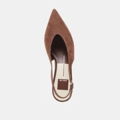 ALENNA HEELS DK BROWN SUEDE(Alenna Heels Dk Brown Suede) -Dolce Vita Shop DOLCEVITA HEELS ALENNA DKBROWNSUEDE 06