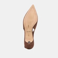 ALENNA HEELS DK BROWN SUEDE(Alenna Heels Dk Brown Suede) -Dolce Vita Shop DOLCEVITA HEELS ALENNA DKBROWNSUEDE 07