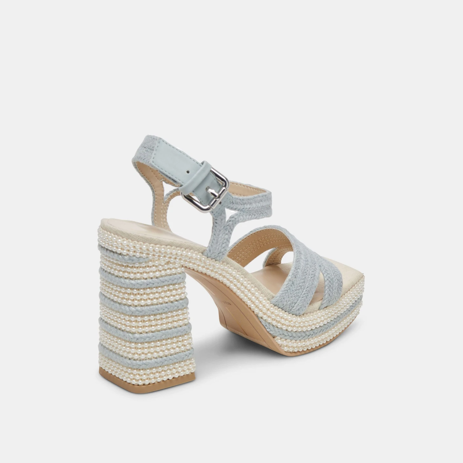 ANIRA PEARL HEELS LIGHT BLUE PEARLS(Anira Pearl Heels Light Blue Pearls) 5 ANIRA PEARL HEELS LIGHT BLUE PEARLS(Anira Pearl Heels Light Blue Pearls) - Image 5