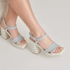 ANIRA PEARL HEELS LIGHT BLUE PEARLS(Anira Pearl Heels Light Blue Pearls) 20 ANIRA PEARL HEELS LIGHT BLUE PEARLS(Anira Pearl Heels Light Blue Pearls) -Dolce Vita Shop DOLCEVITA HEELS ANIRAPEARL LIGHTBLUEPEARLS ONFOOT 01