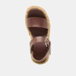 AURI WEDGES DK BROWN LEATHER(Auri Wedges Dk Brown Leather) -Dolce Vita Shop DOLCEVITA HEELS AURI DKBROWNLEATHER 06