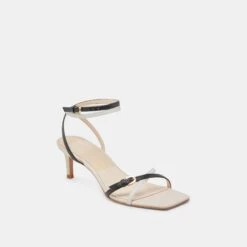 BAMBY HEELS WHITE BLACK LEATHER(Bamby Heels White Black Leather) -Dolce Vita Shop DOLCEVITA HEELS BAMBY WHITEBLACKLEATHER 01
