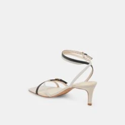 BAMBY HEELS WHITE BLACK LEATHER(Bamby Heels White Black Leather) -Dolce Vita Shop DOLCEVITA HEELS BAMBY WHITEBLACKLEATHER 09