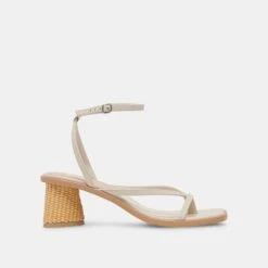 BANITA SANDALS IVORY LEATHER(Banita Sandals Ivory Leather)