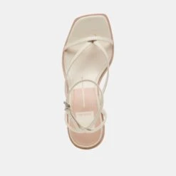 BANITA SANDALS IVORY LEATHER(Banita Sandals Ivory Leather) -Dolce Vita Shop DOLCEVITA HEELS BANITA IVORYLEATHER 06