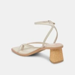 BANITA SANDALS IVORY LEATHER(Banita Sandals Ivory Leather) -Dolce Vita Shop DOLCEVITA HEELS BANITA IVORYLEATHER 09