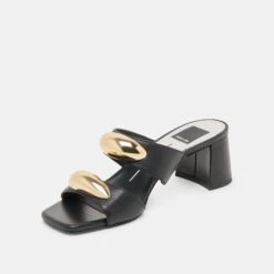 BARNET HEELS BLACK LEATHER(Barnet Heels Black Leather) -Dolce Vita Shop DOLCEVITA HEELS BARNET BLACKLEATHER 08