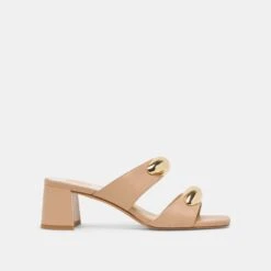 BARNET HEELS LIGHT TAN LEATHER(Barnet Heels Light Tan Leather)