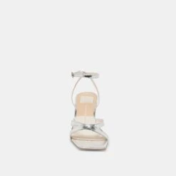 BECKI HEELS SILVER DISTRESSED LEATHER(Becki Heels Silver Distressed Leather) -Dolce Vita Shop DOLCEVITA HEELS BECKI SILVERDISTRESSEDLEATHER 04