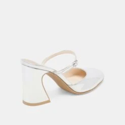 BIENNE HEELS SILVER STELLA(Bienne Heels Silver Stella) -Dolce Vita Shop DOLCEVITA HEELS BIENNE SILVER SPECCHIO STELLA 03