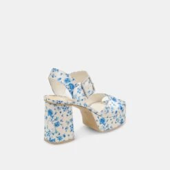BOBBY PEARL HEELS BLUE FLORAL SATIN(Bobby Pearl Heels Blue Floral Satin) 11 BOBBY PEARL HEELS BLUE FLORAL SATIN(Bobby Pearl Heels Blue Floral Satin) -Dolce Vita Shop DOLCEVITA HEELS BOBBYPEARL BLUEFLORALSATIN 03