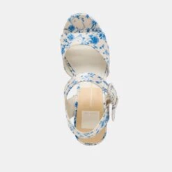 BOBBY PEARL HEELS BLUE FLORAL SATIN(Bobby Pearl Heels Blue Floral Satin) 16 BOBBY PEARL HEELS BLUE FLORAL SATIN(Bobby Pearl Heels Blue Floral Satin) -Dolce Vita Shop DOLCEVITA HEELS BOBBYPEARL BLUEFLORALSATIN 06