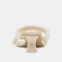 BONI PEARL HEELS VANILLA STELLA(Boni Pearl Heels Vanilla Stella) -Dolce Vita Shop DOLCEVITA HEELS BONIPEARL VANILLASTELLA 05