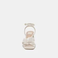 BRENNA HEELS IVORY SATIN(Brenna Heels Ivory Satin) -Dolce Vita Shop DOLCEVITA HEELS BRENNA IVORY SATIN 04