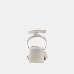 BRENNA HEELS IVORY SATIN(Brenna Heels Ivory Satin) -Dolce Vita Shop DOLCEVITA HEELS BRENNA IVORY SATIN 05