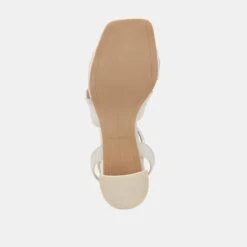 BRENNA WIDE HEELS IVORY SATIN(Brenna Wide Heels Ivory Satin) -Dolce Vita Shop DOLCEVITA HEELS BRENNA IVORY SATIN 07 6639454c 6c9c 4197 9b6a 74d184366be7