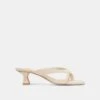 BREVEL HEELS BONE LEATHER(Brevel Heels Bone Leather)