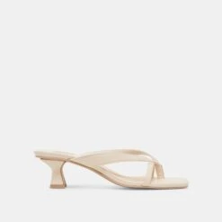 BREVEL HEELS BONE LEATHER(Brevel Heels Bone Leather)
