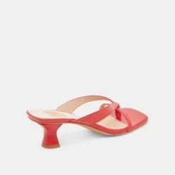 BREVEL WIDE HEELS CHILI LEATHER(Brevel Wide Heels Chili Leather) -Dolce Vita Shop DOLCEVITA HEELS BREVEL CHILILEATHER 03 0bb575d1 ea72 4330 85c0 4d6bf715dc8c