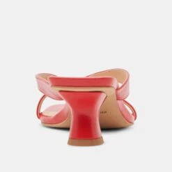BREVEL WIDE HEELS CHILI LEATHER(Brevel Wide Heels Chili Leather) -Dolce Vita Shop DOLCEVITA HEELS BREVEL CHILILEATHER 05 49fd787a 26cb 4e47 81d7 f101ca23817b
