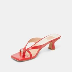 BREVEL WIDE HEELS CHILI LEATHER(Brevel Wide Heels Chili Leather) -Dolce Vita Shop DOLCEVITA HEELS BREVEL CHILILEATHER 08 4ba0384a 03e5 4edc b7ec 76b58e603a15