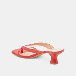 BREVEL WIDE HEELS CHILI LEATHER(Brevel Wide Heels Chili Leather) -Dolce Vita Shop DOLCEVITA HEELS BREVEL CHILILEATHER 09 f00d2134 356a 4b62 866c fe08b4b103bf