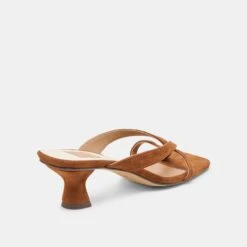 BREVEL HEELS DK BROWN SUEDE(Brevel Heels Dk Brown Suede) -Dolce Vita Shop DOLCEVITA HEELS BREVEL DKBROWNSUEDE 03