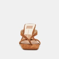 BREVEL HEELS DK BROWN SUEDE(Brevel Heels Dk Brown Suede) -Dolce Vita Shop DOLCEVITA HEELS BREVEL DKBROWNSUEDE 04