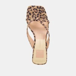 BREVEL HEELS DK LEOPARD PRINTED SUEDE(Brevel Heels Dk Leopard Printed Suede) -Dolce Vita Shop DOLCEVITA HEELS BREVEL DKLEOPARDPRINTEDSEUDE 06