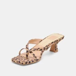 BREVEL HEELS DK LEOPARD PRINTED SUEDE(Brevel Heels Dk Leopard Printed Suede) -Dolce Vita Shop DOLCEVITA HEELS BREVEL DKLEOPARDPRINTEDSEUDE 09