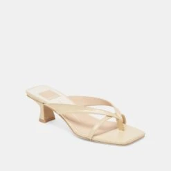 BREVEL HEELS LIGHT YELLOW LEATHER(Brevel Heels Light Yellow Leather) 12 BREVEL HEELS LIGHT YELLOW LEATHER(Brevel Heels Light Yellow Leather) -Dolce Vita Shop DOLCEVITA HEELS BREVEL LIGHTYELLOWLEATHER 01