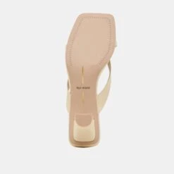 BREVEL WIDE HEELS LIGHT YELLOW LEATHER(Brevel Wide Heels Light Yellow Leather) -Dolce Vita Shop DOLCEVITA HEELS BREVEL LIGHTYELLOWLEATHER 07 a1d4b60d 837d 4557 b603 56ae60a9a611