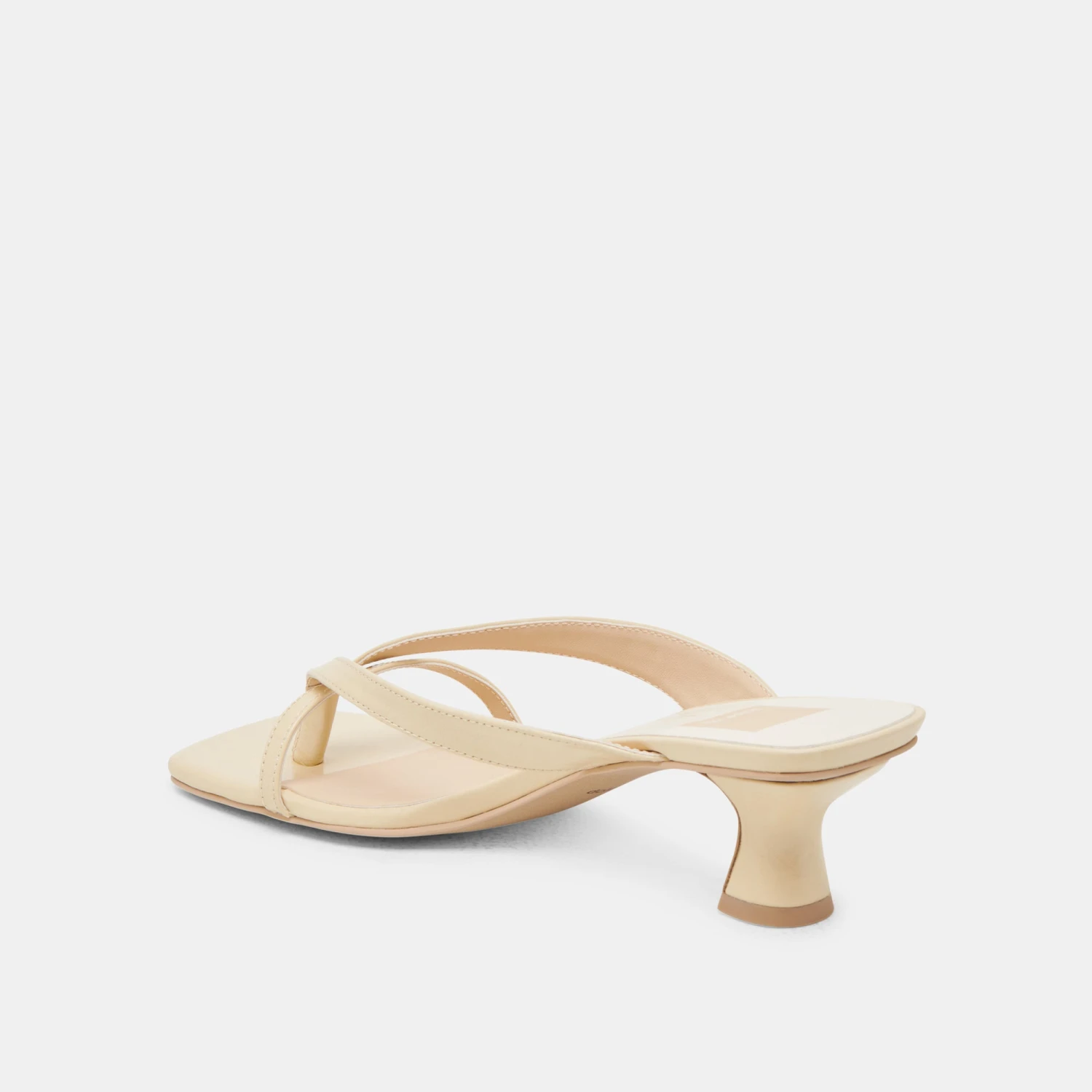 BREVEL HEELS LIGHT YELLOW LEATHER(Brevel Heels Light Yellow Leather) 6 BREVEL HEELS LIGHT YELLOW LEATHER(Brevel Heels Light Yellow Leather) - Image 6