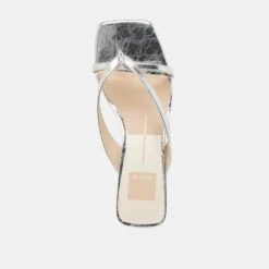 BREVEL HEELS SILVER DISTRESSED LEATHER(Brevel Heels Silver Distressed Leather) 18 BREVEL HEELS SILVER DISTRESSED LEATHER(Brevel Heels Silver Distressed Leather) -Dolce Vita Shop DOLCEVITA HEELS BREVEL SILVERDISTRESSEDLEATHER 06