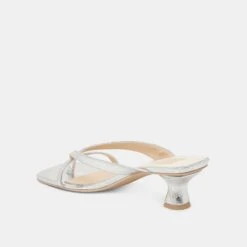 BREVEL HEELS SILVER DISTRESSED LEATHER(Brevel Heels Silver Distressed Leather) 15 BREVEL HEELS SILVER DISTRESSED LEATHER(Brevel Heels Silver Distressed Leather) -Dolce Vita Shop DOLCEVITA HEELS BREVEL SILVERDISTRESSEDLEATHER 09