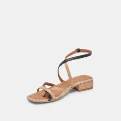 BRINN SANDALS BLACK NATURAL RAFFIA - Re:vita(Brinn Sandals Black Natural Raffia Resale) -Dolce Vita Shop DOLCEVITA HEELS BRINN BLACK NATURALRAFFIA 09 99886e02 e67d 414d 96a8 a60ef6181dfd