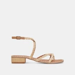 BRINN SANDALS LT NATURAL RAFFIA(Brinn Sandals Lt Natural Raffia)