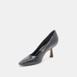 BRIONA HEELS ONYX EMBOSSED LEATHER(Briona Heels Onyx Embossed Leather) 18 BRIONA HEELS ONYX EMBOSSED LEATHER(Briona Heels Onyx Embossed Leather) -Dolce Vita Shop DOLCEVITA HEELS BRIONA ONYX EMBOSSED LEATHER 09