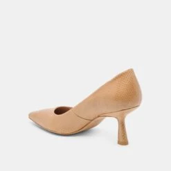 BRIONA HEELS WHISKEY EMBOSSED LEATHER(Briona Heels Whiskey Embossed Leather) -Dolce Vita Shop DOLCEVITA HEELS BRIONA WHISKEY EMBOSSED LEATHER 08