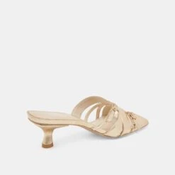 BRYANT HEELS GOLD DISTRESSED LEATHER(Bryant Heels Gold Distressed Leather) -Dolce Vita Shop DOLCEVITA HEELS BRYANT GOLDDISTRESSEDLEATHER 03