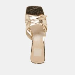BRYANT HEELS GOLD DISTRESSED LEATHER(Bryant Heels Gold Distressed Leather) -Dolce Vita Shop DOLCEVITA HEELS BRYANT GOLDDISTRESSEDLEATHER 06