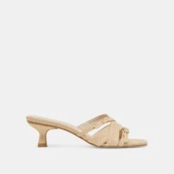 BRYANT HEELS NATURAL WOVEN RAFFIA(Bryant Heels Natural Woven Raffia)